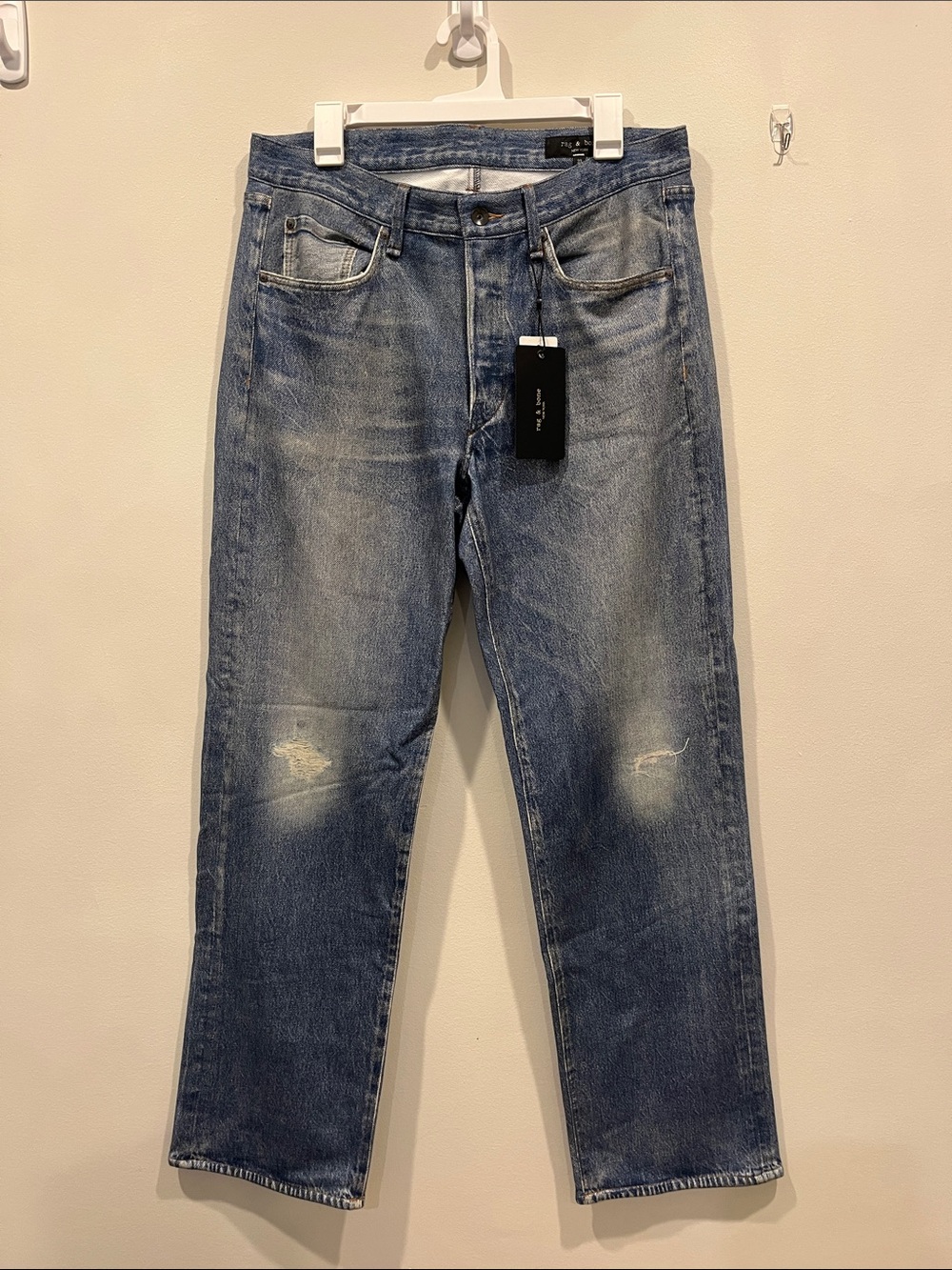 rag & bone, Dover, Fit 4 Miramar Terry Jeans, size 33